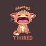 Always Tiiired-Unisex-Zip-Up-Sweatshirt-TechraNova