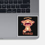 Always Tiiired-None-Glossy-Sticker-TechraNova