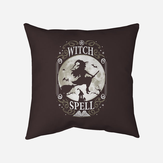 Witch Spell-None-Removable Cover w Insert-Throw Pillow-Vallina84