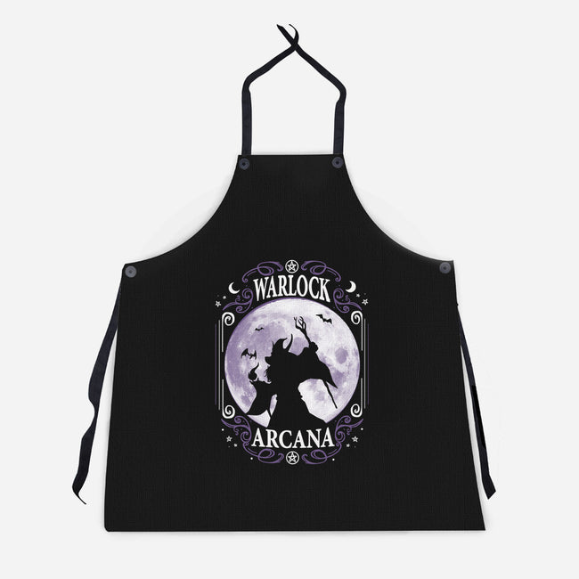 Warlock Arcana-Unisex-Kitchen-Apron-Vallina84