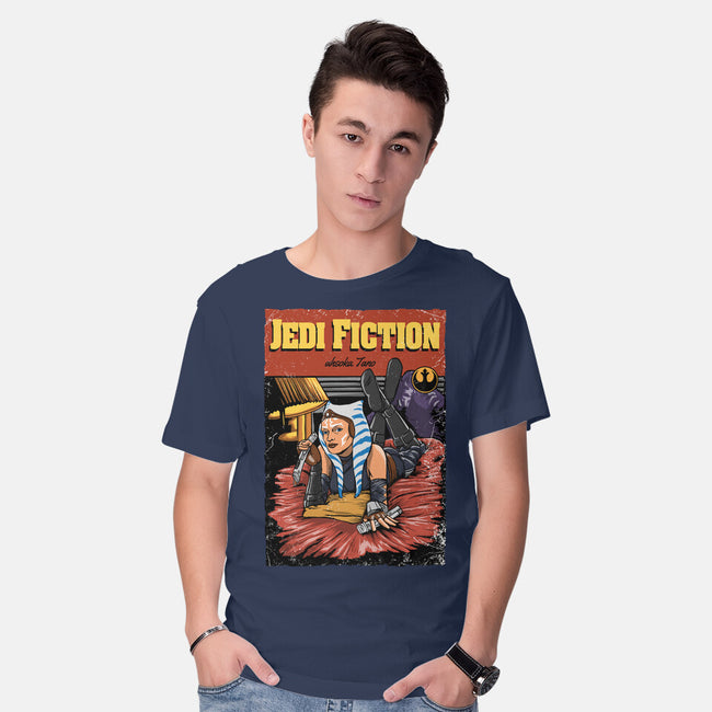 Jedi Fiction-Mens-Basic-Tee-joerawks