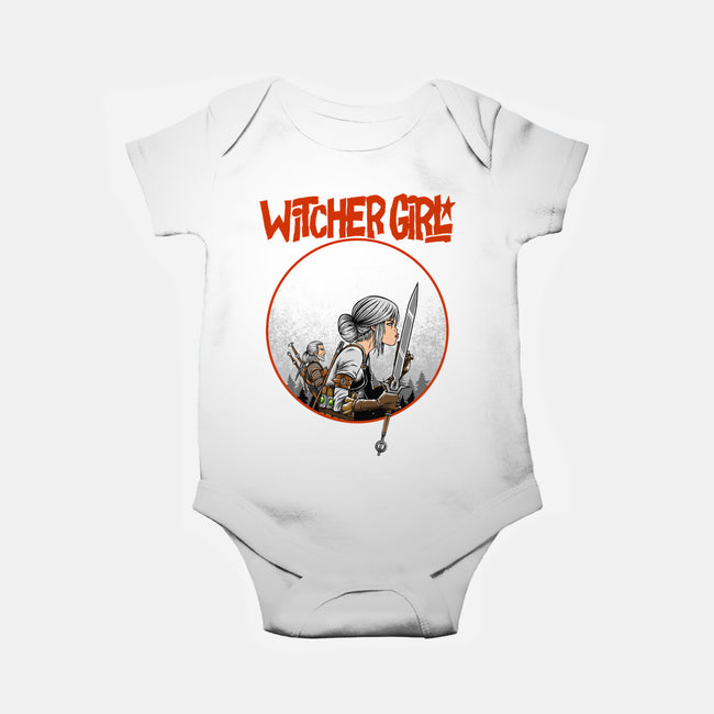 Witcher Girl-Baby-Basic-Onesie-joerawks