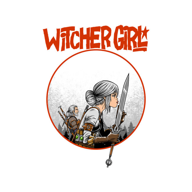 Witcher Girl-Unisex-Basic-Tee-joerawks