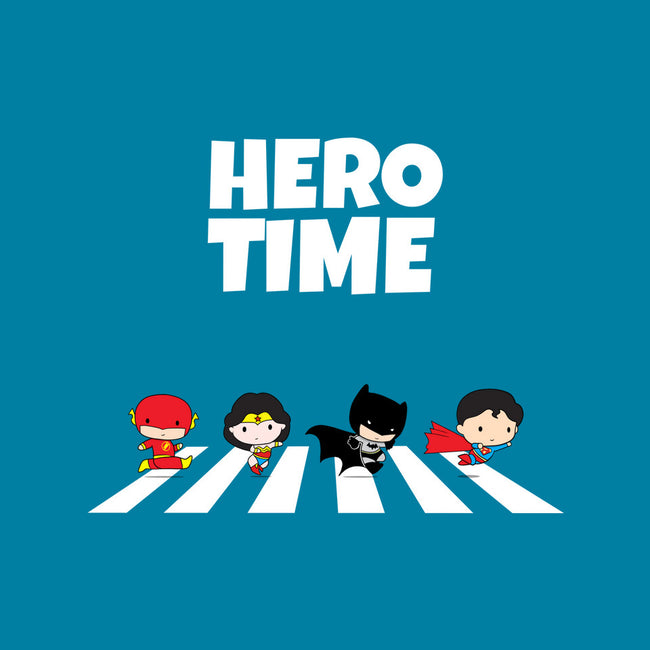 It's Hero Time-None-Removable Cover-Throw Pillow-MaxoArt