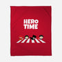 It's Hero Time-None-Fleece-Blanket-MaxoArt