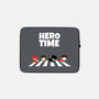 It's Hero Time-None-Zippered-Laptop Sleeve-MaxoArt