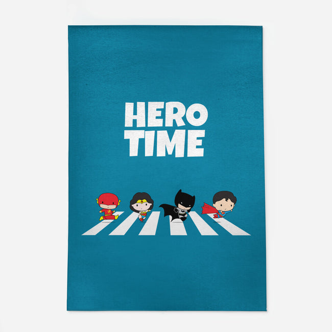 It's Hero Time-None-Indoor-Rug-MaxoArt