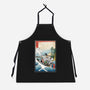 Going Merry In Japan-Unisex-Kitchen-Apron-DrMonekers
