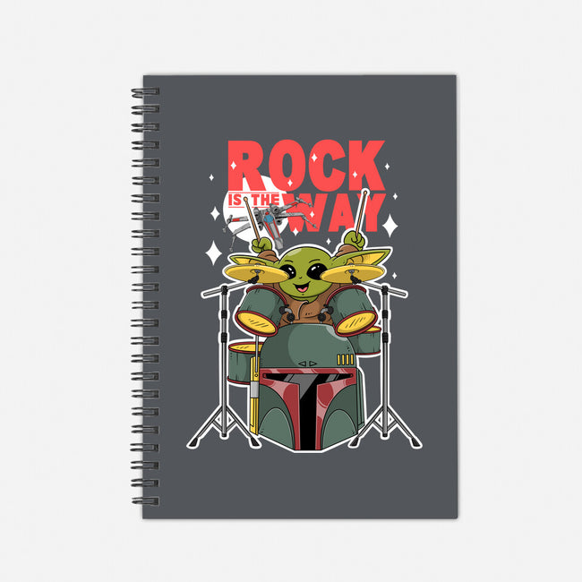 Baby Rock Is The Way-None-Dot Grid-Notebook-Tri haryadi
