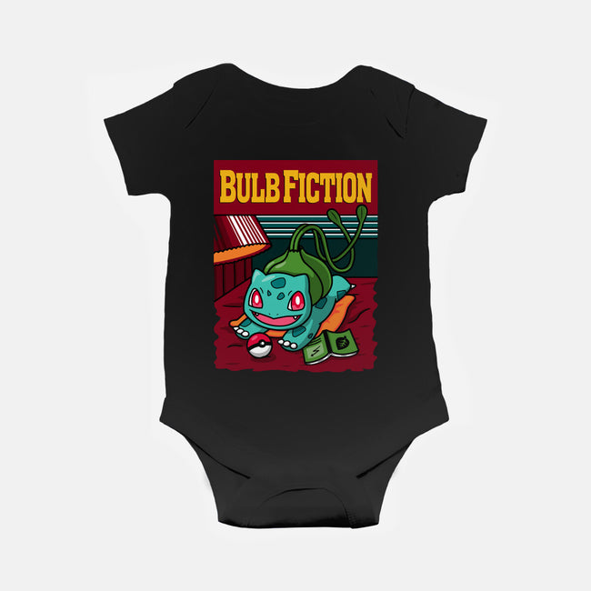 Bulb Fiction-Baby-Basic-Onesie-Raffiti