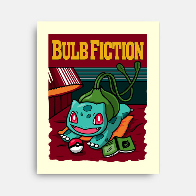 Bulb Fiction-None-Stretched-Canvas-Raffiti