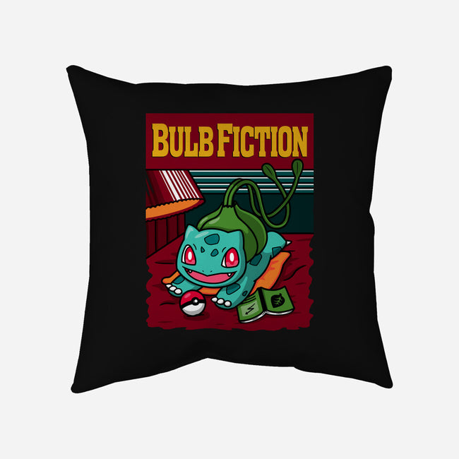 Bulb Fiction-None-Removable Cover-Throw Pillow-Raffiti