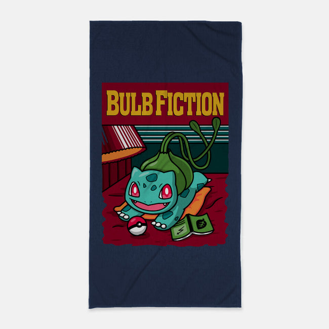 Bulb Fiction-None-Beach-Towel-Raffiti