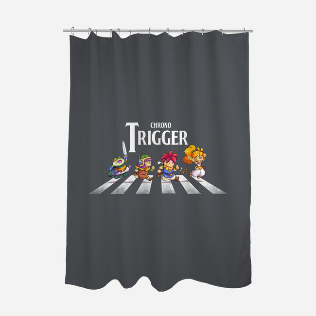 Chono Road-None-Polyester-Shower Curtain-2DFeer