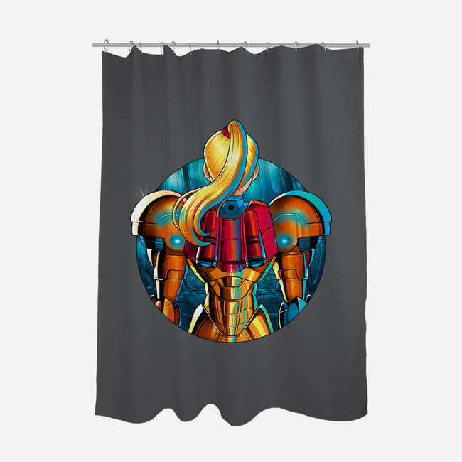 Galactic Autumn-None-Polyester-Shower Curtain-Bruno Mota