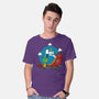 Beagle Dog Extraterrestrial-Mens-Basic-Tee-Studio Mootant