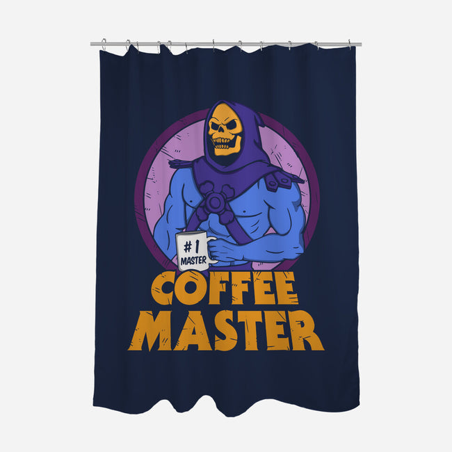 Coffee Master-None-Polyester-Shower Curtain-Melonseta
