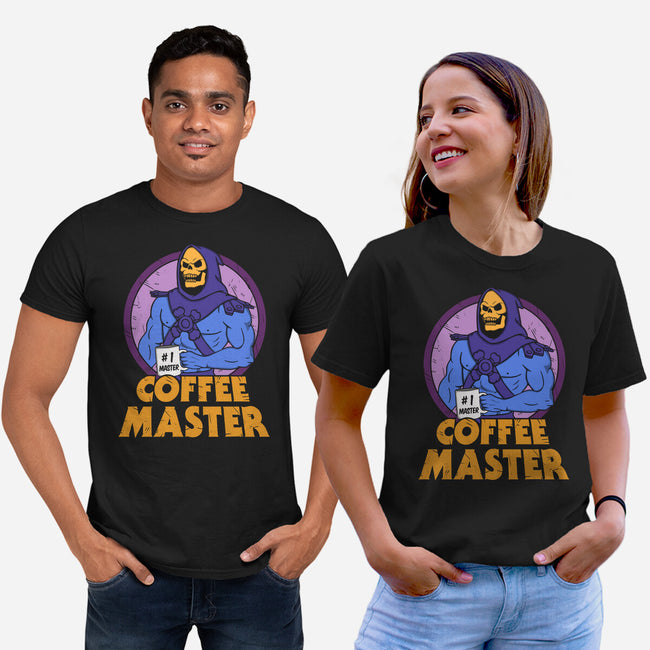 Coffee Master-Unisex-Basic-Tee-Melonseta