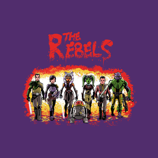 The Rebels-None-Polyester-Shower Curtain-zascanauta