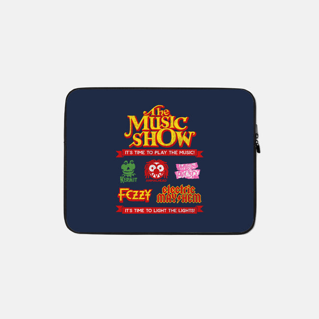 Muppetfest-None-Zippered-Laptop Sleeve-MJ