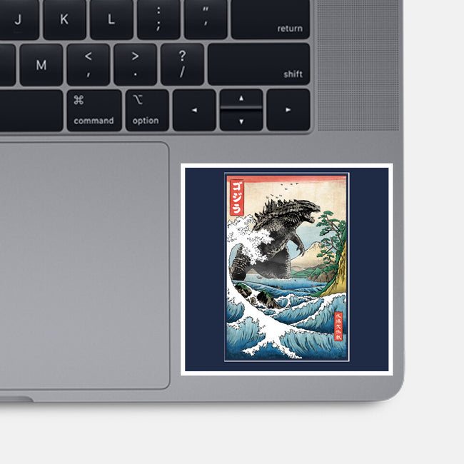 The King At Satta-None-Glossy-Sticker-DrMonekers