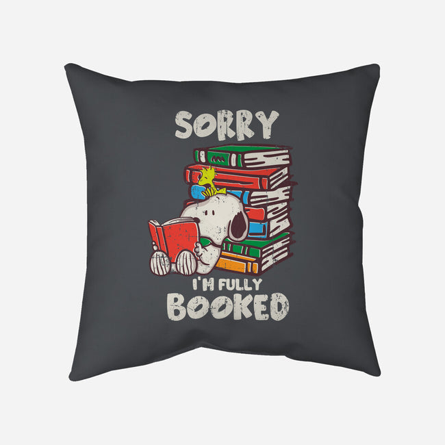I'm Fully Booked-None-Removable Cover w Insert-Throw Pillow-turborat14