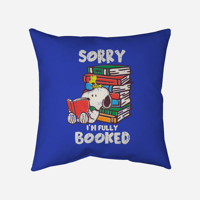 I'm Fully Booked-None-Removable Cover w Insert-Throw Pillow-turborat14