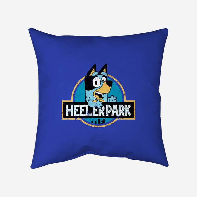 Heeler Park-None-Removable Cover-Throw Pillow-retrodivision