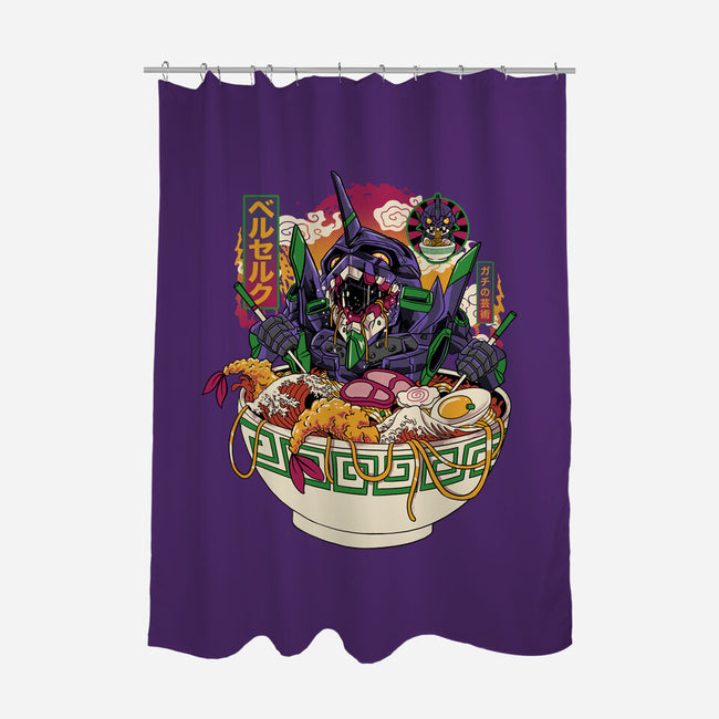 Ramen Eva-None-Polyester-Shower Curtain-gaci