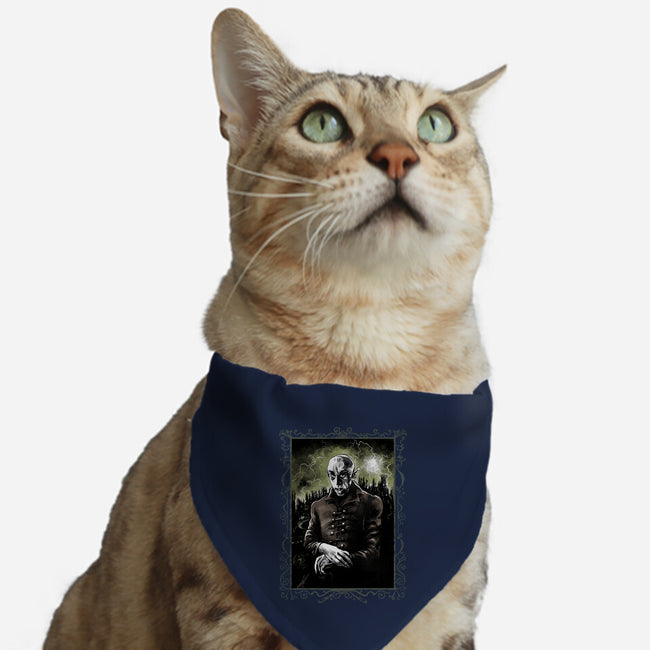Portrait In Transylvania-Cat-Adjustable-Pet Collar-zascanauta