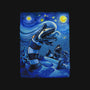 Starry Saturn-None-Fleece-Blanket-daobiwan