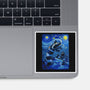 Starry Saturn-None-Glossy-Sticker-daobiwan