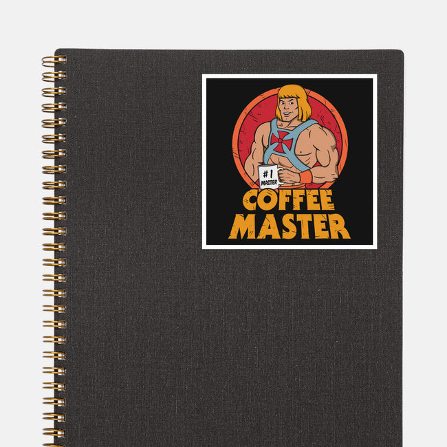 He-Man Coffee Master-None-Glossy-Sticker-Melonseta