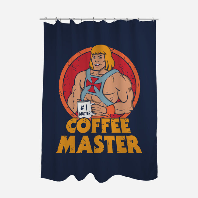 He-Man Coffee Master-None-Polyester-Shower Curtain-Melonseta