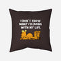 What I'm Doing-None-Removable Cover-Throw Pillow-turborat14