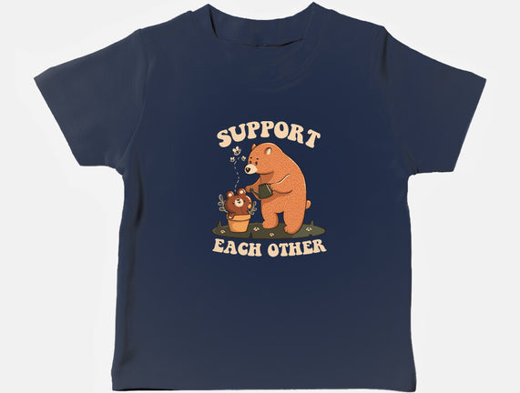 Support Each Other Lovely Bears