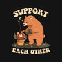 Support Each Other Lovely Bears-None-Stretched-Canvas-tobefonseca