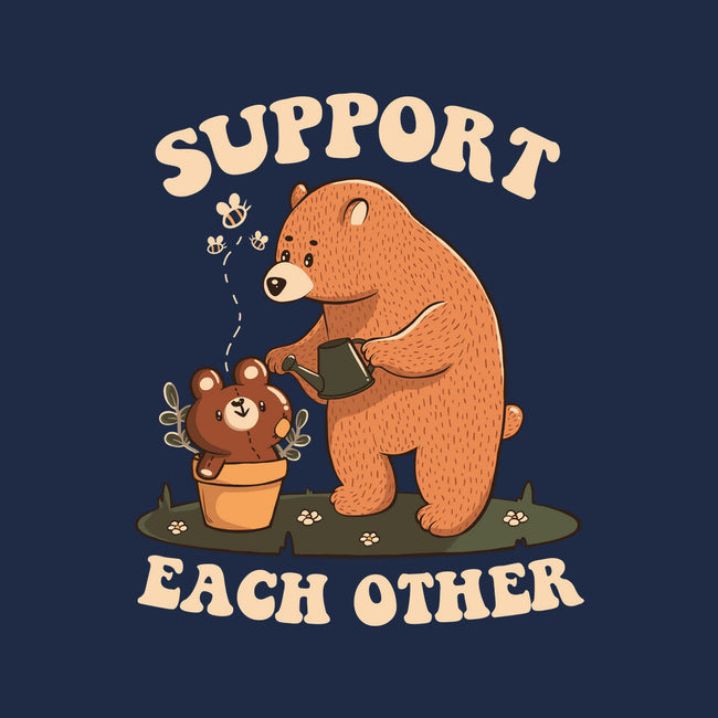 Support Each Other Lovely Bears-Baby-Basic-Tee-tobefonseca