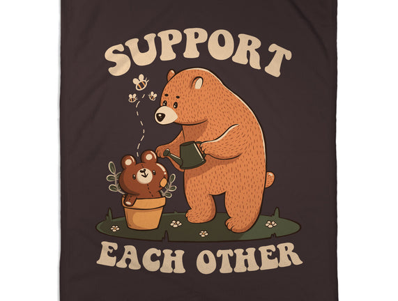 Support Each Other Lovely Bears