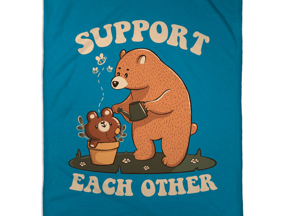 Support Each Other Lovely Bears