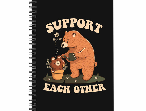 Support Each Other Lovely Bears