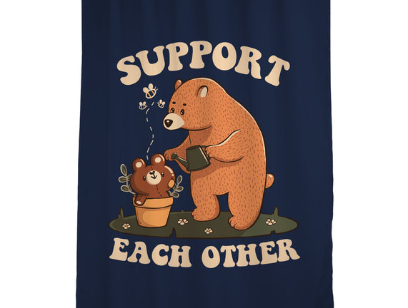 Support Each Other Lovely Bears