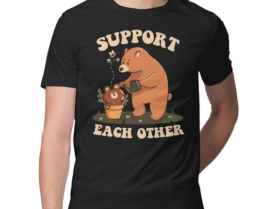 Support Each Other Lovely Bears