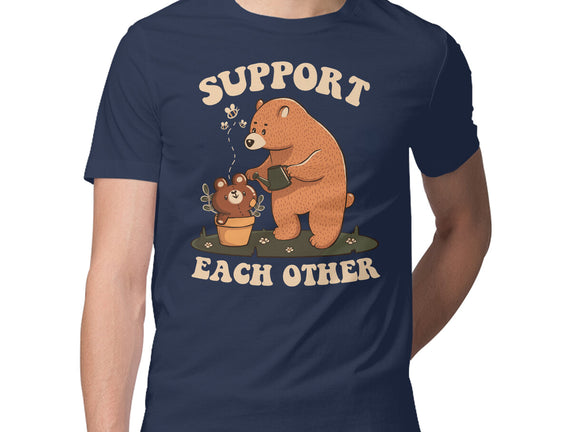 Support Each Other Lovely Bears