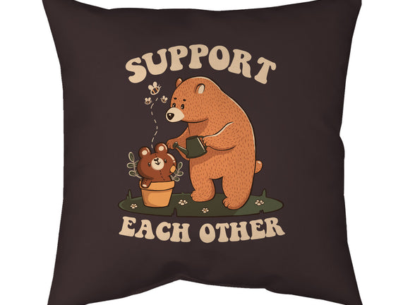 Support Each Other Lovely Bears