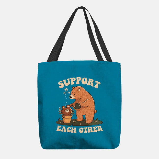 Support Each Other Lovely Bears-None-Basic Tote-Bag-tobefonseca