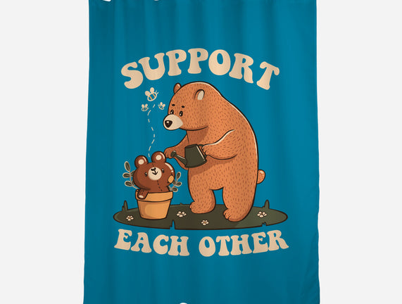 Support Each Other Lovely Bears