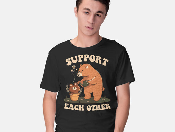 Support Each Other Lovely Bears