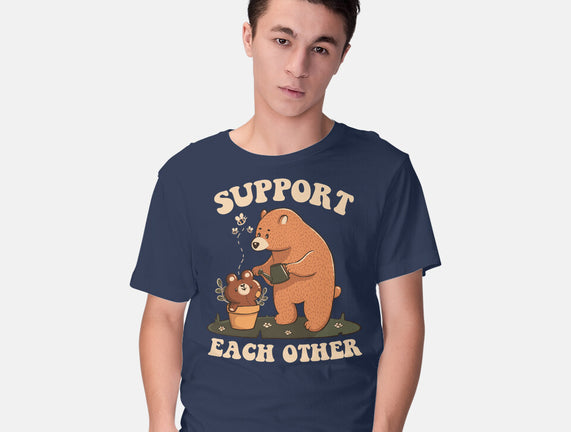 Support Each Other Lovely Bears