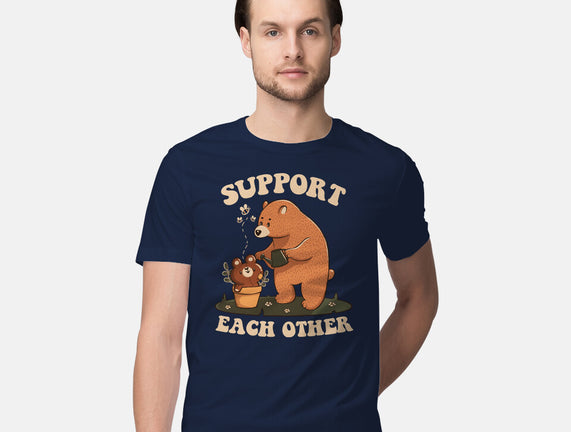 Support Each Other Lovely Bears